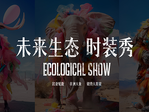 未來(lái)生態(tài) 時(shí)裝秀（個(gè)人主頁(yè)-ZNjcxMTg0OTY=） - AI作品 - 站酷設(shè)計(jì)師什么跟什么p原創(chuàng)素材 - 站酷ZCOOL