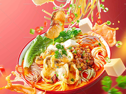美食拍摄 | 五谷渔粉 X 口水视觉