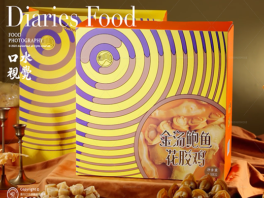 电商产品视频 | 花胶鸡 X 口水视觉