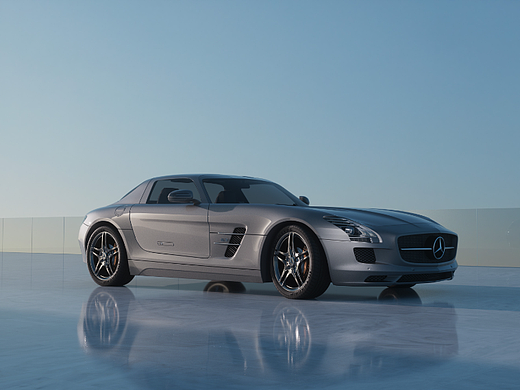 汽车渲染小练习