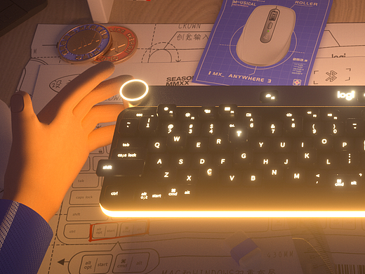 【创造大师的神奇3m³】— 指尖跳动