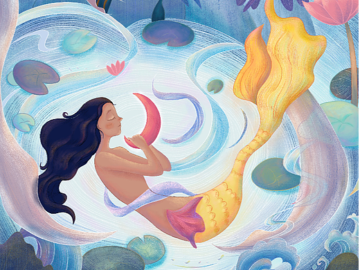 梦幻色粉插画（个人主页-ZNjY2NTI0NDA=） - 创作习作 - 站酷设计师肖同同原创素材 - 站酷ZCOOL