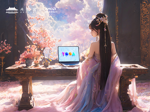 AMD-高處不勝寒神仙也瘋狂（個(gè)人主頁(yè)-ZNjczNTc0NjQ=） - AI作品 - 站酷設(shè)計(jì)師我i檸檬茶原創(chuàng)素材 - 站酷ZCOOL