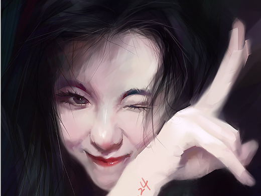 美丽小学姐哦（个人主页-ZNjQ1NTkxMzY=） - 艺术插画 - 站酷设计师晓主吖原创素材 - 站酷ZCOOL