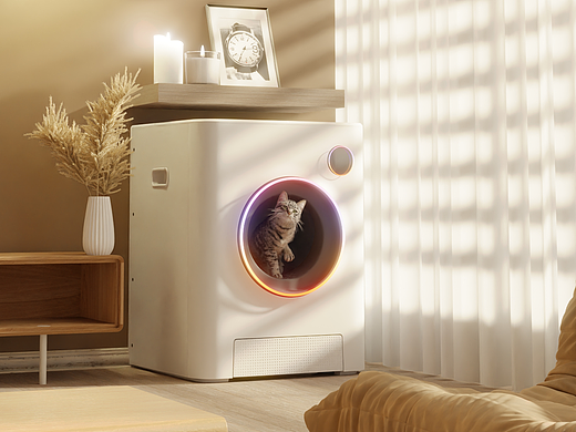 鸟语花香智能猫砂盆