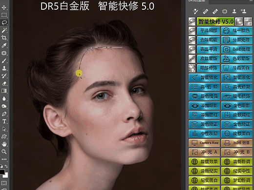 PS一键磨皮插件Delicious Retouch for mac(DR5白金版)