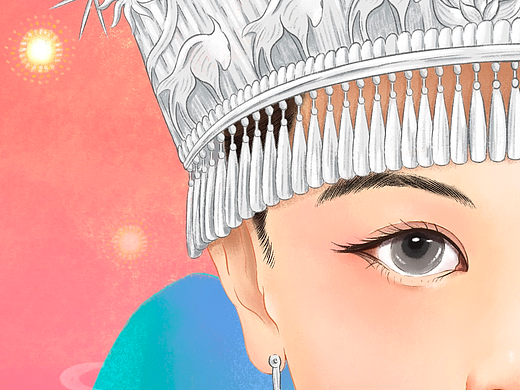 湘西印象-插画海报设计（个人主页-ZNjc2OTE0OTI=） - 商业插画 - 站酷设计师赛博士原创素材 - 站酷ZCOOL