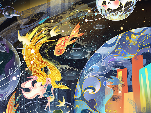 城市插画 | 萌动星球·魅力蓉城