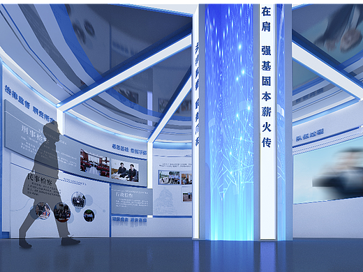 检察院廉政展厅部分空间