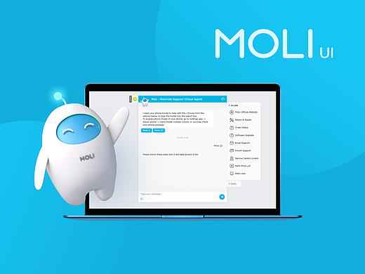 MOLI 智能客服 UI