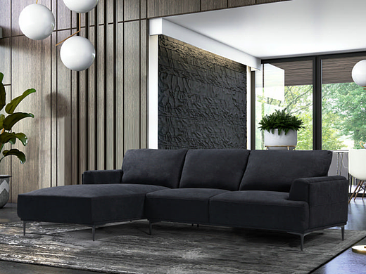 转角沙发拍摄，家具摄影，转角沙发场景拍摄图