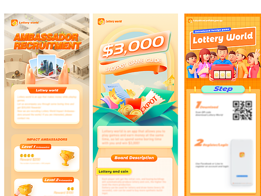 Lotery world H5宣传