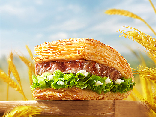 肯德基KFC法风烧饼 ✖ IN LIGHT