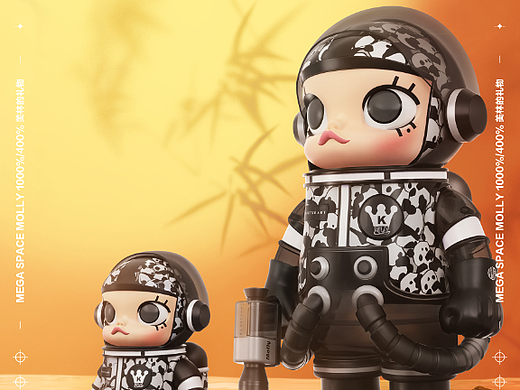 MEGA SPACE MOLLY 1000%/400% 美林的礼物 上市海报