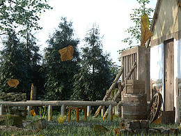 三維場(chǎng)景渲染