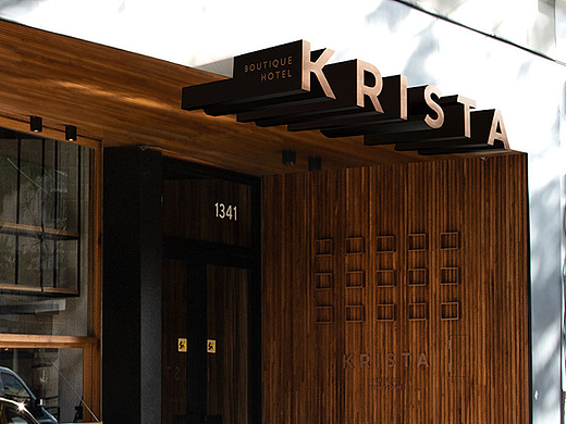 导视系统设计 KRISTA酒店