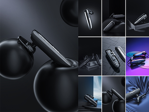 蓝牙耳机场景渲染