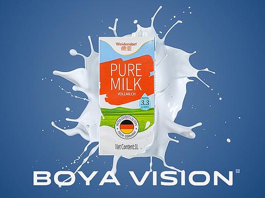 乳制饮品摄影 ｜德亚 纯牛奶 X BOYA视觉