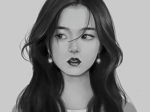 最近的灰度练习作品