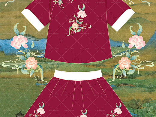 校服设计服稿待出