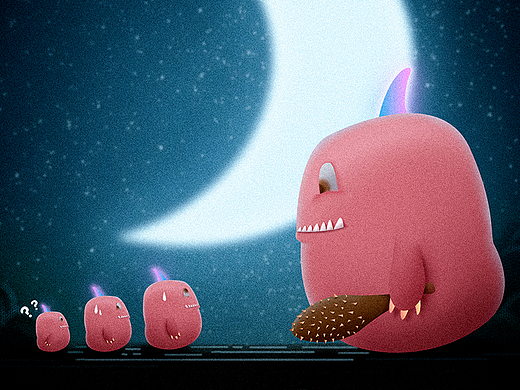 最近一些儿童插画