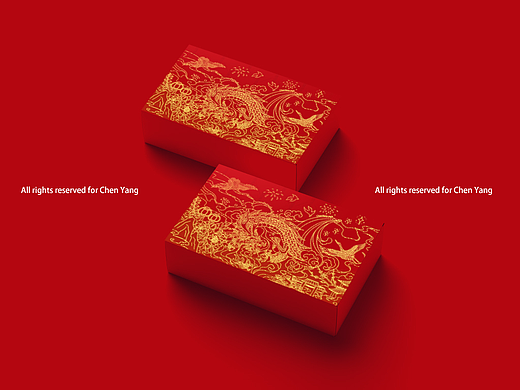 国风龙主题包装