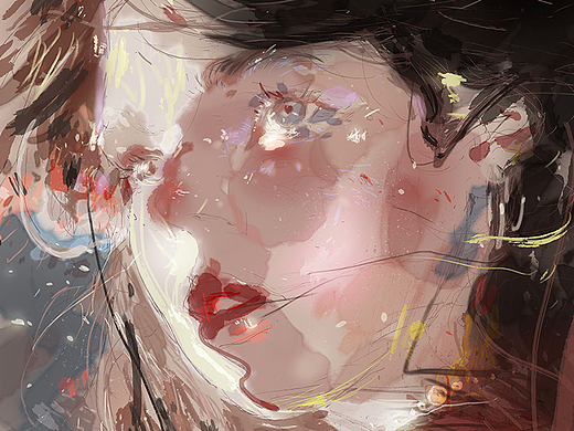 Glowing Girl & 延展展示