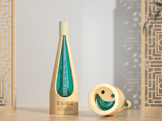 原创包装设计｜快乐翻倍，会笑的酒瓶设计