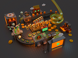 流水线C4D