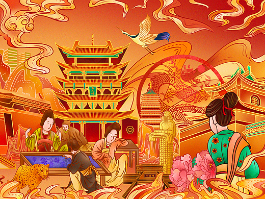 晋美山西 千年一瞬 长治久安（个人主页-ZNjgwNDY5MTY=） - 其他 - 站酷设计师阿薛画画吖原创素材 - 站酷ZCOOL