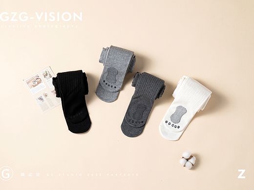 儿童袜子拍摄 ｜ 长袜创意 X 观止GZG（个人主页-ZNjI0OTc1ODQ=） - 产品摄影 - 站酷设计师观止GZG原创素材 - 站酷ZCOOL