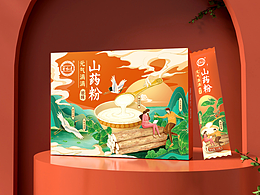 国风美食插画