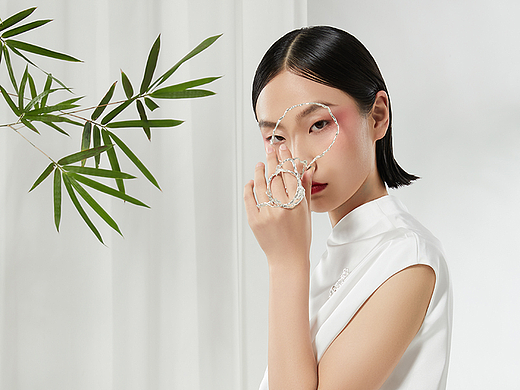 如汝珠宝  || 凝云系列古法银饰