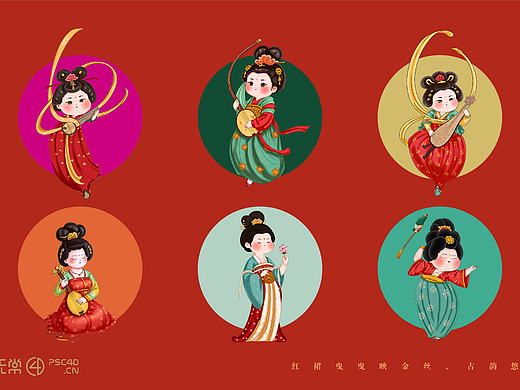 唐宫侍女 美的国泰民安 风华绝代 