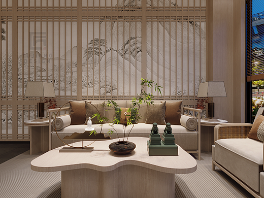 古香、古韵，不一样的新中式茶室设计