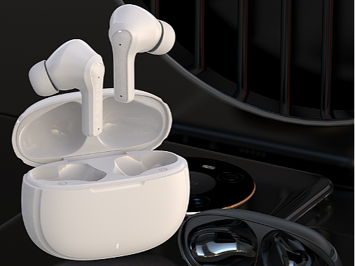 无线耳机渲染详情