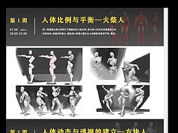 课程分享 tenten云画画人体结构光影百度云TC晨透视转角度