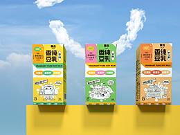 開鑫濃豆乳包裝設(shè)計(jì)丨輕松豆