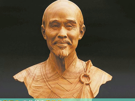 弘一大师主题雕塑,中国话剧的开拓者之一。