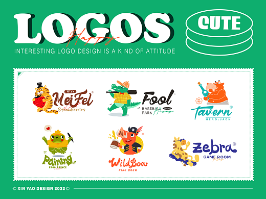 CUTE LOGO-灵感动物系列-LOGO标志