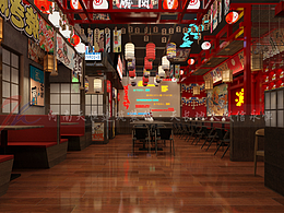 瀧川日料店設(shè)計(jì)-安徽蚌埠店