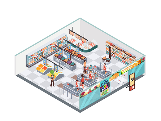 2023.11超市25D素材