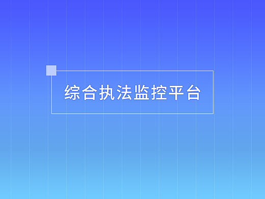 综合执法监控平台
