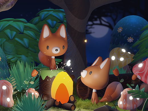 Blender初體驗(yàn)（個(gè)人主頁(yè)-ZNjczNjcxNTI=） - 動(dòng)畫/影視 - 站酷設(shè)計(jì)師青青子衿zi原創(chuàng)素材 - 站酷ZCOOL