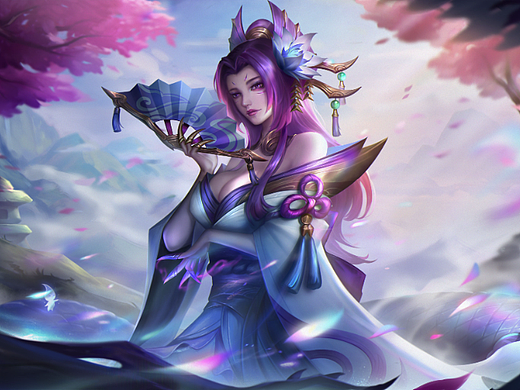 英雄联盟—灵魂莲华蛇女
