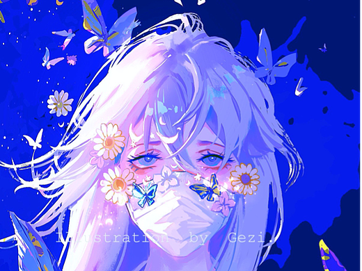 原创插画系列疫情之下《逃跑计划》