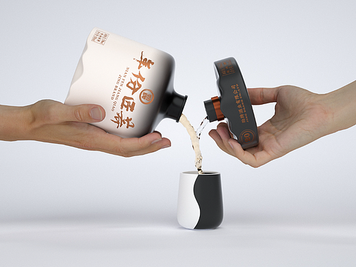 年份匠荞创意酒瓶