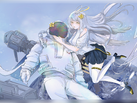 少女与宇航员的地球之旅