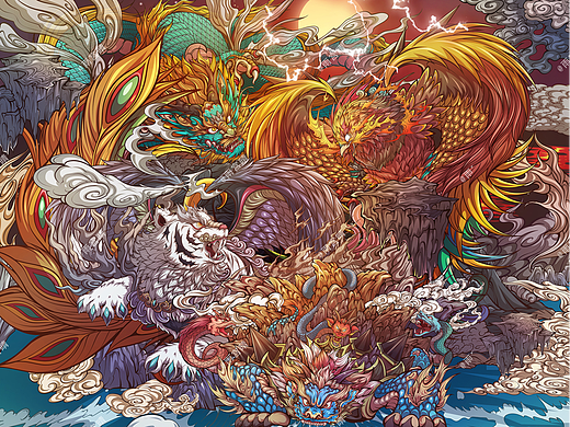 《天之四灵—神兽来袭》