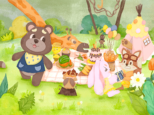 混乱的生日聚会